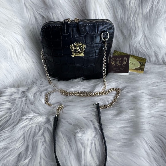 Pratesi Firenze Leather Bag/ Made in Italy - Picture 13 of 16